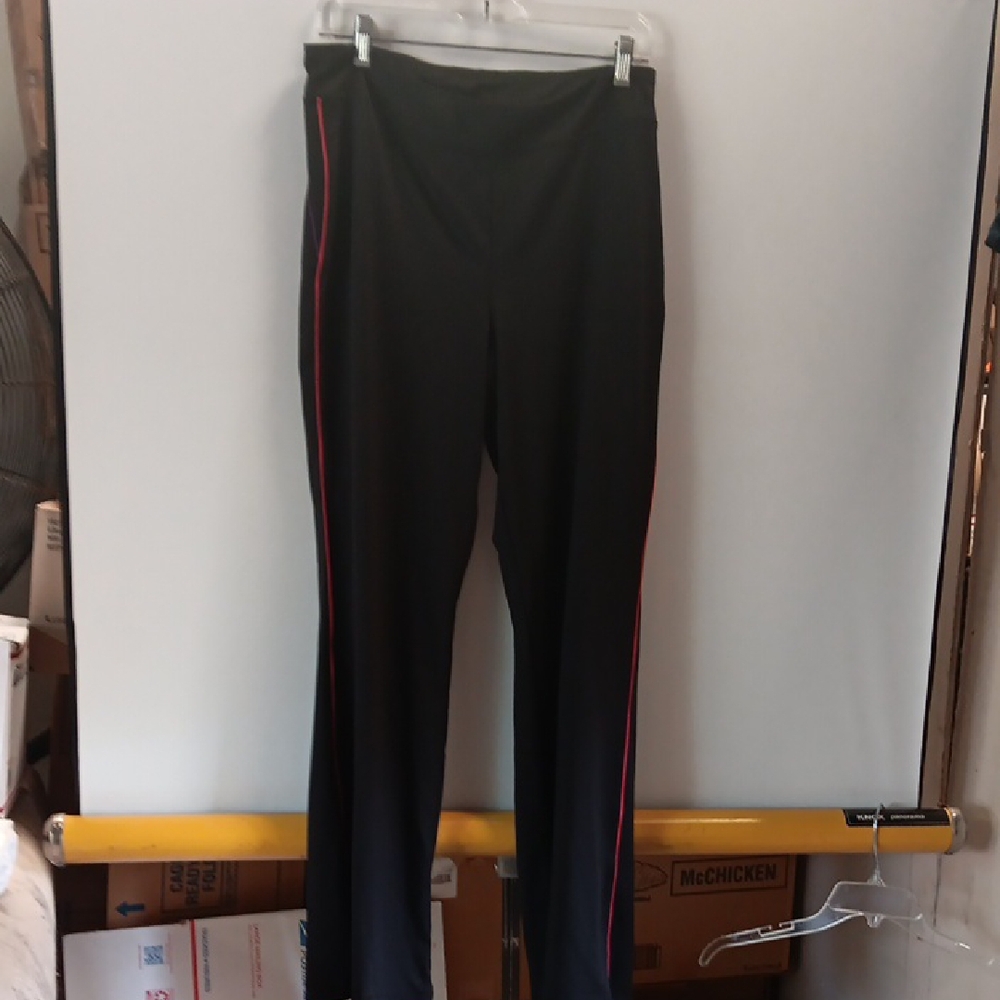 Black Pants with Red Stripe (Sku N153)